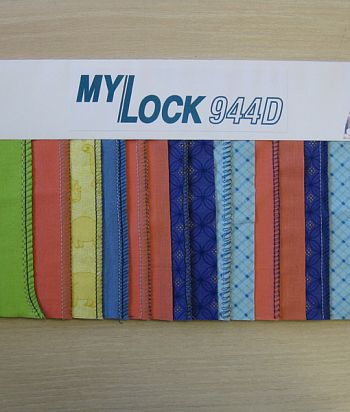 Виды швов, выполненный на Janome MyLock 944D