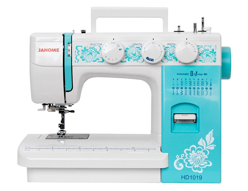 Электромеханическая швейная машина Janome HD1019 — Швейные машины ...