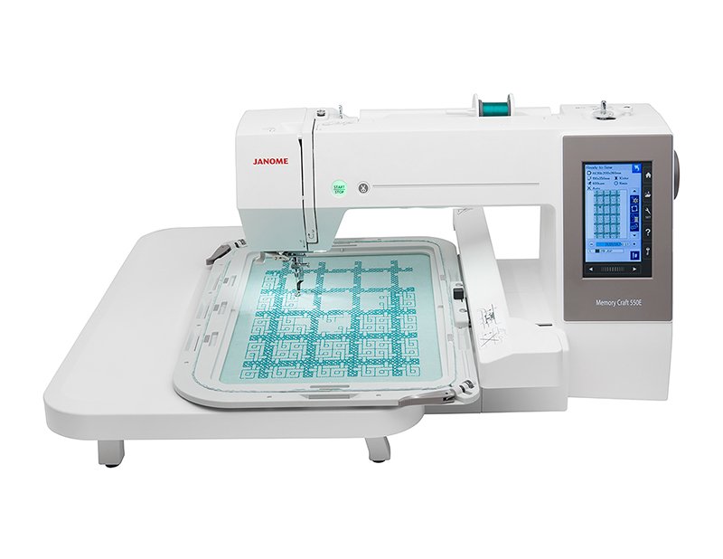 Вышивальная машина Janome Memory Craft 550E — Вышивальные машины Janome ...