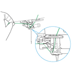 Автоматический нитевдеватель