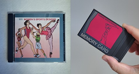 «Женские спортивные дизайны» Janome. Изображение 1