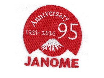 Вышивальный дизайн в честь юбилея Janome