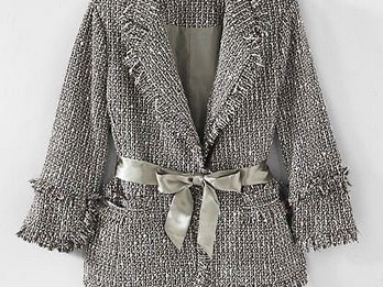 Как шить ткань шанель?