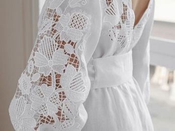 Как шить ришелье?