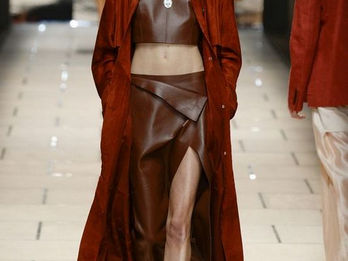 Как шить замшу?