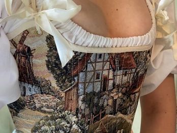 Как шить гобелен