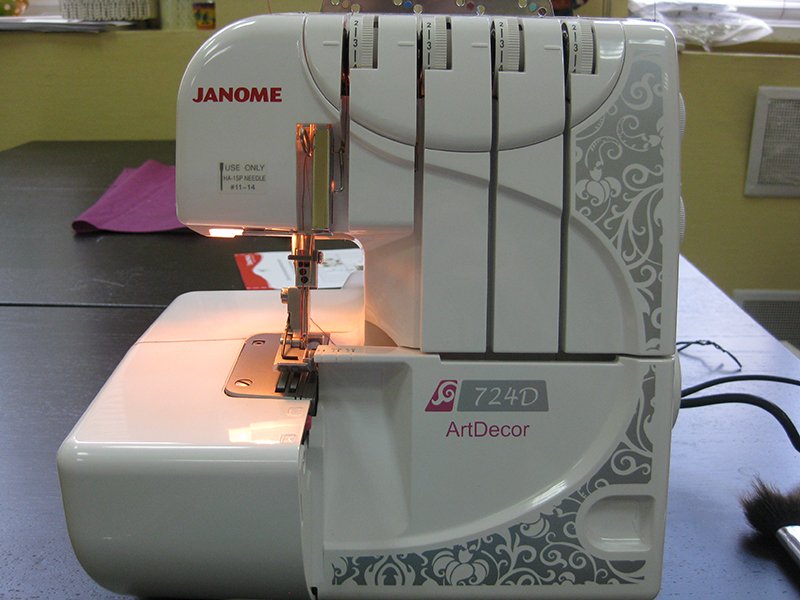 Мастер класс на швейных машинах серии ArtDecor 718A 724A 724E