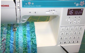Швейный органайзер с игольницей на Janome HomeDecor 6180