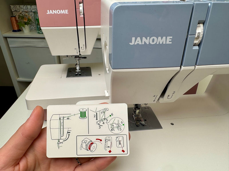 Janome 1522 теперь в новых цветах. Изображение 4