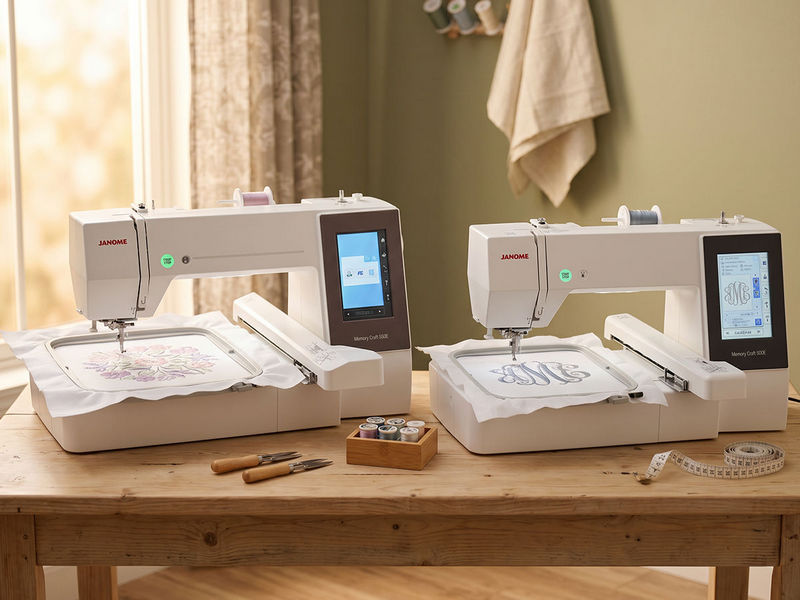 Выбираем вышивальную машину Janome. Изображение 3