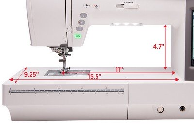 Особенности компьютерной швейной машины Janome Horizon Memory Craft 9450 QCP