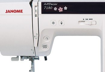 Особенности Janome ArtDecor 7180