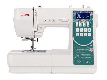 Особенности Janome Clio 200