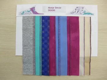 Janome HomeDecor 1300D «Виды швов»
