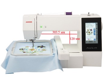 Особенности вышивальной машины Janome Memory Craft 500E