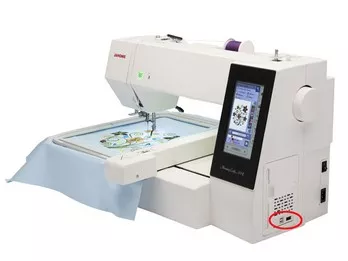 Особенности вышивальной машины Janome Memory Craft 500E