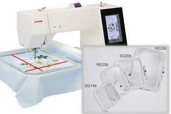 Особенности вышивальной машины Janome Memory Craft 500E