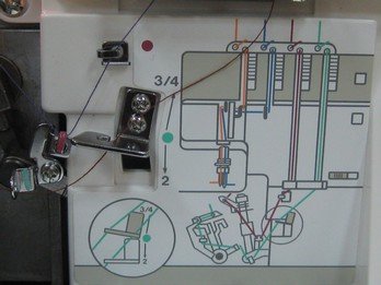 Виды швов, выполненные на оверлоке Janome MyLock 844D