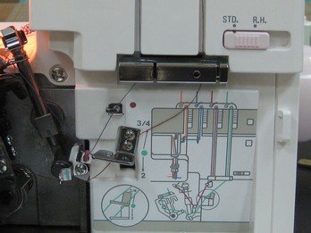 Виды швов, выполненные на оверлоке Janome MyLock 844D