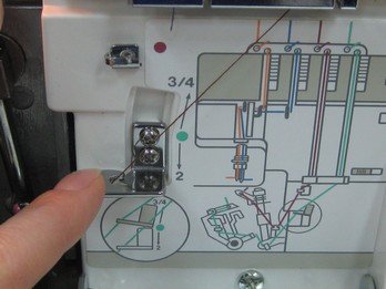 Виды швов, выполненные на оверлоке Janome MyLock 844D