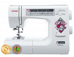 Электромеханическая швейная машина Janome ArtDecor 724A – купить в Москве и с доставкой по России