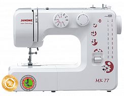 Электромеханическая швейная машина Janome MX 77 – купить в Москве и с доставкой по России