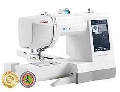 Вышивальная машина Janome Memory Craft 100E Turquoise Blue – купить в Москве и с доставкой по России