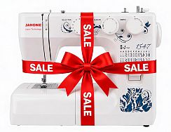 Электромеханическая швейная машина Janome 1547 – купить в Москве и с доставкой по России