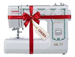 Электромеханическая швейная машина Janome ML 77 – купить в Москве и с доставкой по России