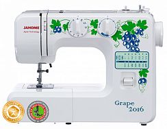 Электромеханическая швейная машина Janome Grape 2016 – купить в Москве и с доставкой по России