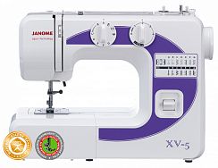 Электромеханическая швейная машина Janome XV-5 – купить в Москве и с доставкой по России
