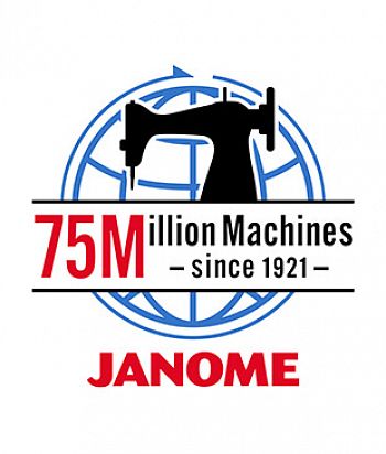 75 миллионов швейных машин JANOME