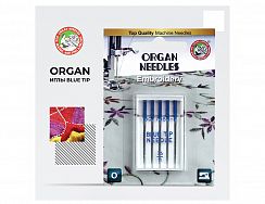 Иглы Organ Вышивальные Blue Tip 5/75 – купить в Москве и с доставкой по России