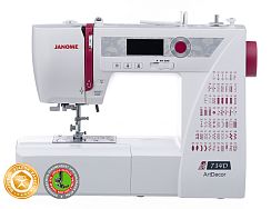 Компьютерная швейная машина Janome ArtDecor 734D – купить в Москве и с доставкой по России