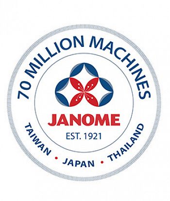 Janome празднует выпуск 70 миллионов швейных машин.